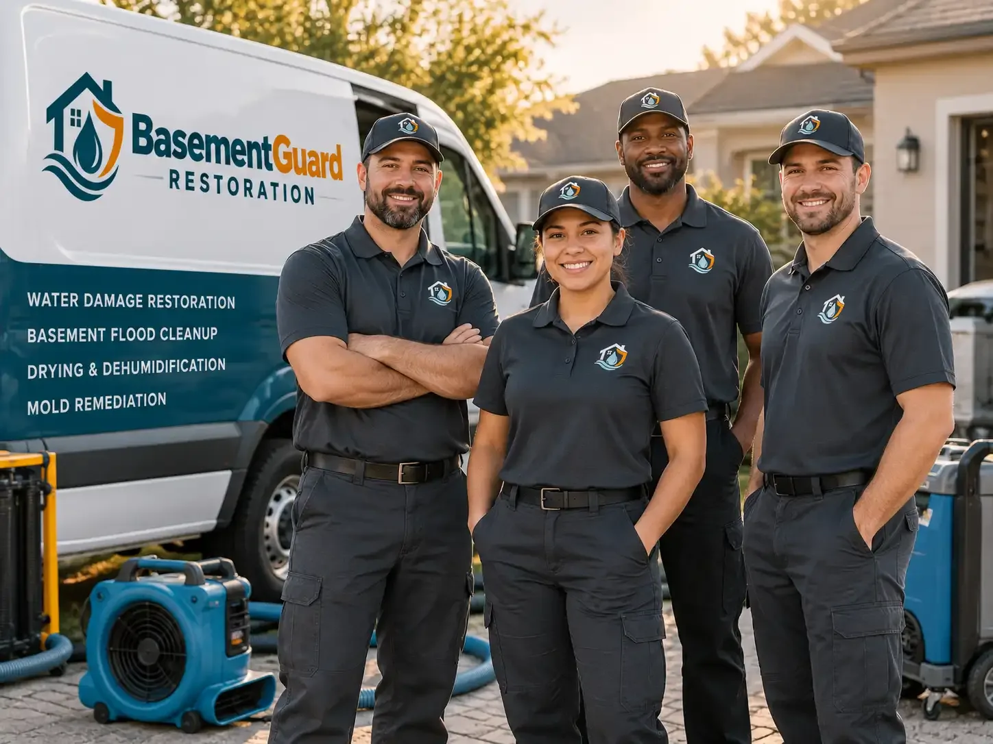 Basement Water Damage Restoration company in Pittsburg, OK